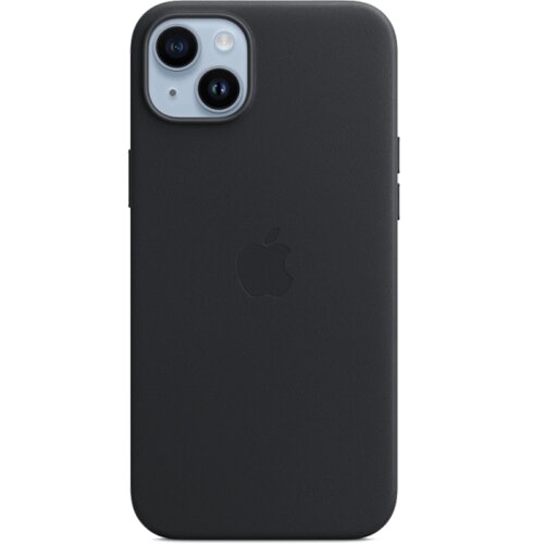 Чехол-крышка Apple MagSafe для iPhone 14 Plus, кожа, черный (MPP93)