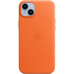 Чехол-крышка Apple MagSafe для iPhone 14 Plus, кожа, оранжевый (MPPF3)