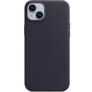 Чехол-крышка Apple MagSafe для iPhone 14 Plus, кожа, темно-фиолетовый (MPPC3)