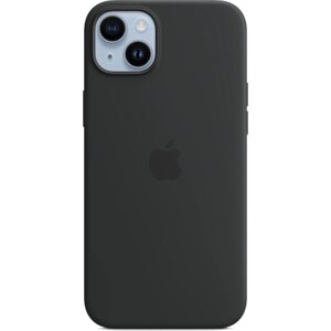 Чехол-крышка Apple MagSafe для iPhone 14 Plus, силикон, черный (MPT33)