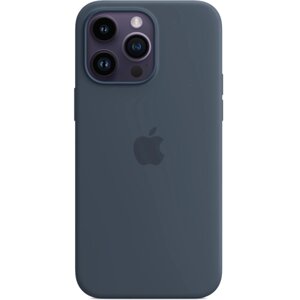 Чехол-крышка Apple MagSafe для iPhone 14 Pro Max, силикон, синий (MPTQ3)