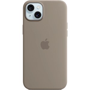 Чехол-крышка Apple Silicone Case with MagSafe для Apple iPhone 15 Plus, силикон, бежевый (MT133ZM/A)