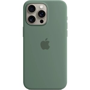 Чехол-крышка Apple Silicone Case with MagSafe для Apple iPhone 15 Pro Max, силикон, хакки (MT1X3ZM/A)