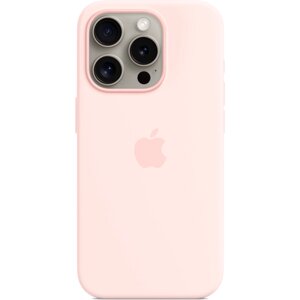 Чехол-крышка Apple Silicone Case with MagSafe для Apple iPhone 15 Pro, силикон, розовый (MT1F3ZM/A)
