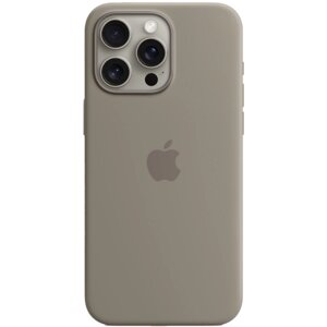 Чехол-крышка Apple Silicone Case with MagSafe для Apple iPhone 15 Pro, силикон, серый (MT1E3ZM/A)