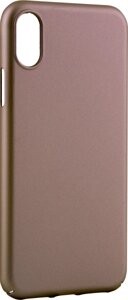 Чехол-крышка Deppa Air Case для iPhone X, пластик, золотистый