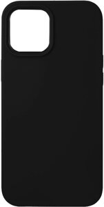 Чехол-крышка Deppa для Apple iPhone 12/12 Pro, термополиуретан, черный