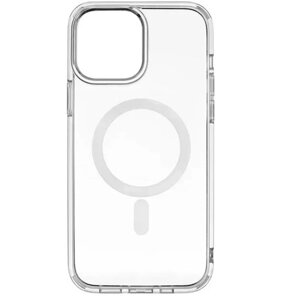 Чехол-крышка Deppa для Apple iPhone 15 Pro MagSafe, термополиуретан, прозрачный