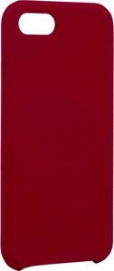 Чехол-крышка Deppa для Apple iPhone SE (2020) 7/8 Liquid Silicone, силикон, красный