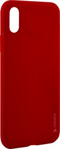 Чехол-крышка Deppa Gel Color Case для iPhone XR, полиуретан, красный