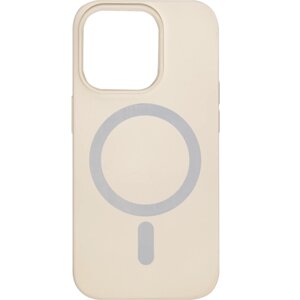 Чехол-крышка Everstone MagSafe Bari для Apple iPhone 14 Pro, бежевый
