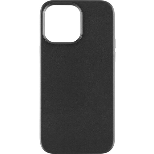 Чехол-крышка Everstone MagSafe для Apple iPhone 14 Pro Max, кожзам, черный