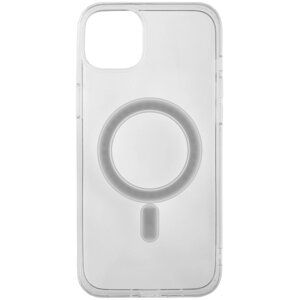 Чехол-крышка Everstone MagSafe Lucca для Apple iPhone 14 Plus, прозрачный