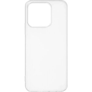 Чехол-крышка LuxCase для Apple iPhone 15 Pro, силикон, прозрачный