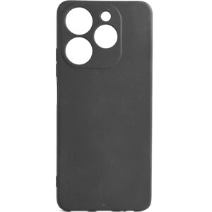 Чехол-крышка LuxCase для Tecno Spark 10C, термополиуретан, черный