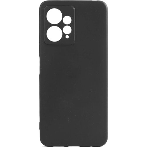 Чехол-крышка LuxCase для Xiaomi Redmi 12, термополиуретан, черный
