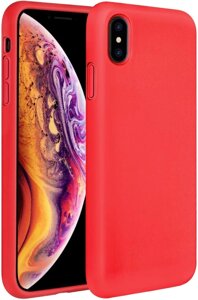 Чехол-крышка Miracase 8812 для iPhone XS Max, полиуретан, красный