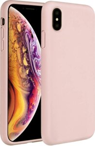 Чехол-крышка Miracase 8812 для iPhone XS Max, полиуретан, розовое золото