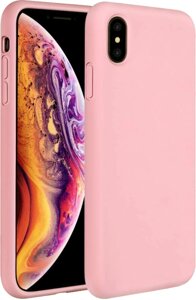Чехол-крышка Miracase 8812 для iPhone XS Max, полиуретан, розовый
