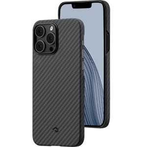 Чехол-крышка Pitaka для iPhone 14 Pro, кевлар, черно-серый