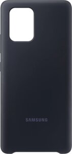 Чехол-крышка Samsung EF-PG770TBEGR для Galaxy S10 Lite, силикон, черный
