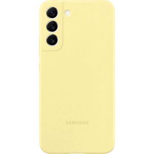 Чехол-крышка Samsung EF-PS906TYEGRU для Galaxy S22+силикон, желтый