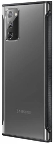 Чехол-крышка Samsung GN980CBEGRU для Note 20, силикон, прозрачно-черный