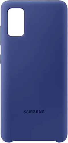 Чехол-крышка Samsung PA415TLEGRU для Galaxy A41, силикон, синий