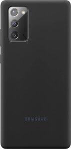 Чехол-крышка Samsung PN980TBEGRU для Note 20, силикон, черный