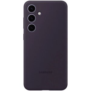 Чехол-крышка Samsung Silicone Case для Galaxy S24+силикон, темно-фиолетовый (EF-PS926TEEGRU)