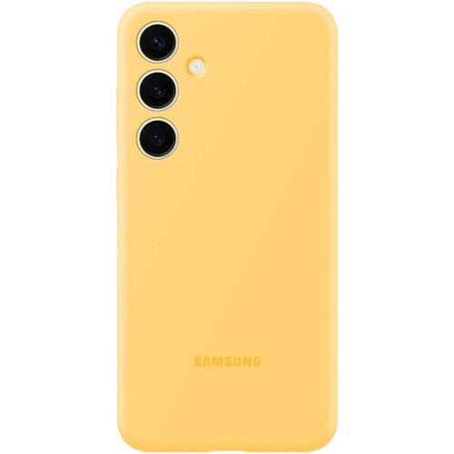 Чехол-крышка Samsung Silicone Case для Galaxy S24, силикон, желтый (EF-PS921TEEGRU)