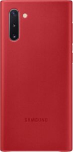 Чехол-крышка Samsung VN970LREGRU Leather Cover для Galaxy Note10, кожа, красный