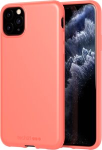 Чехол-крышка Tech21 Studio Colour для iPhone 11 Pro, полиуретан, коралловый