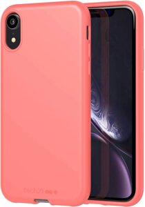 Чехол-крышка Tech21 Studio Colour для iPhone XR, полиуретан, коралловый