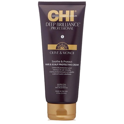 CHI Крем для волос и кожи головы защитный Deep Brilliance Hair and Scalp Protective Cream от компании Admi - фото 1