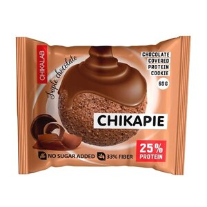 CHIKALAB Печенье с начинкой "Тройной шоколад"