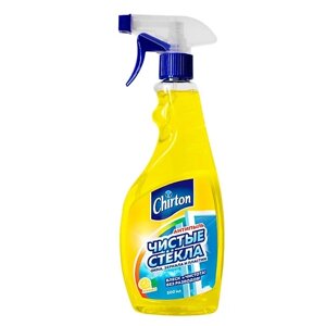 CHIRTON Чистящее средство для мытья стекол и зеркал "Лимон" 500