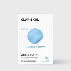 CLARISKIN Invisible Dots Патчи от прыщей и акне невидимые от воспалений и под макияж 36.0