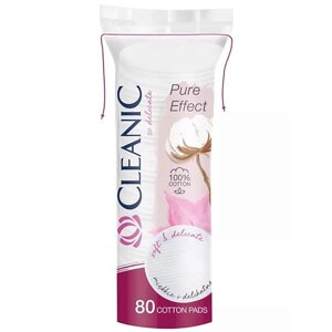 CLEANIC Pure Effect Гигиенические ватные диски 80.0