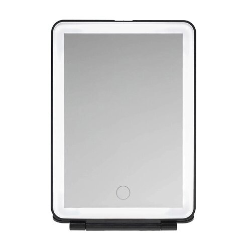 CLEVERCARE Зеркало косметическое в форме планшета с LED подсветкой "монохром" от компании Admi - фото 1