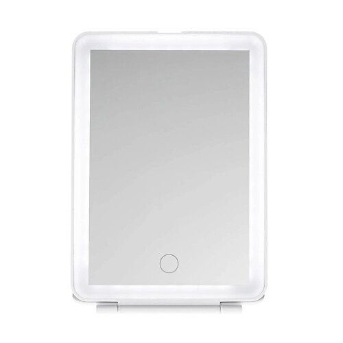 CLEVERCARE Зеркало косметическое в форме планшета с LED подсветкой "монохром" от компании Admi - фото 1