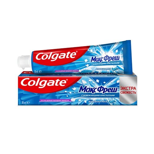 COLGATE Зубная паста МАКС ФРЕШ Взрывная мята 50 от компании Admi - фото 1