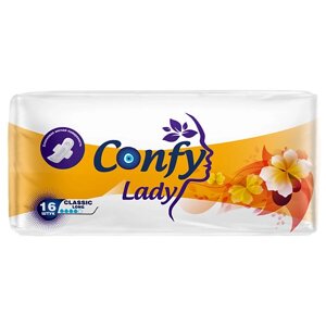 CONFY LADY Прокладки гигиенические женские Classic Long