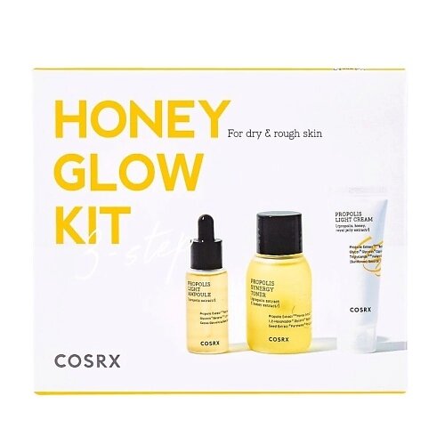 COSRX Набор из 3 средств с прополисом Full Fit Honey Glow Kit от компании Admi - фото 1