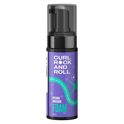 CURL ROCK AND ROLL Пенка для укладки кудрявых волос средней фиксации 160.0 от компании Admi - фото 1