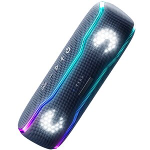 Cyboris 25W bluetooth Speaker Double Drivers Heavy Bass RGB Light IPX7 Водонепроницаемы Сабвуфер Ourdoor Портативный гро