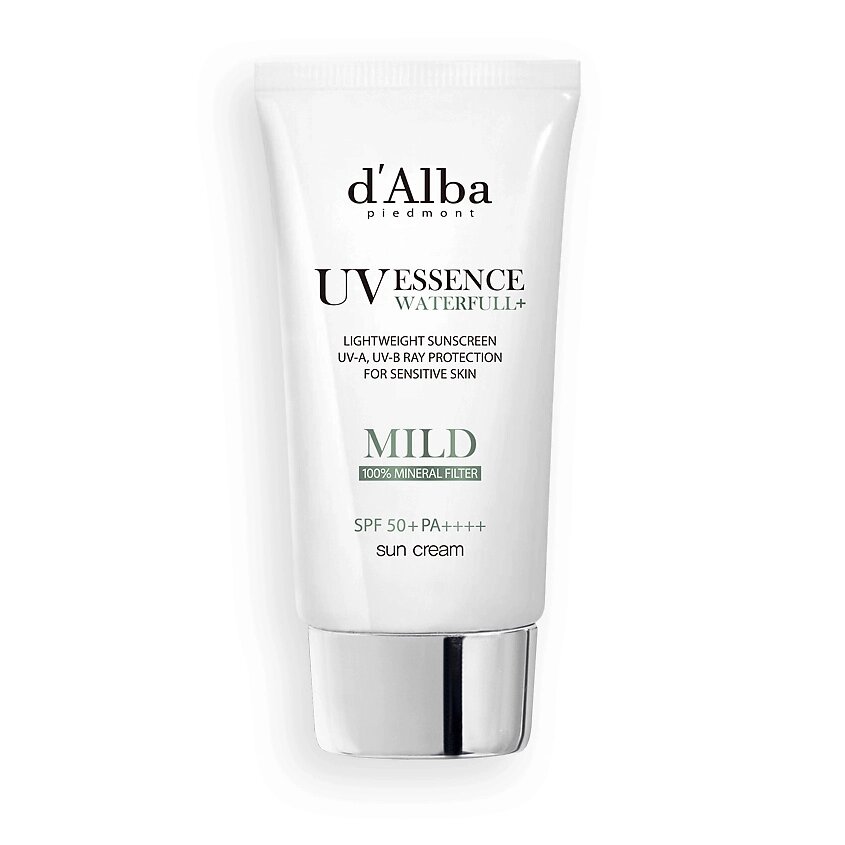 D`ALBA Солнцезащитный крем для лица Waterfull Mild Sun Cream SPF 50+ PA++++ 50.0 от компании Admi - фото 1