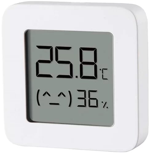 Датчик температуры и влажности  Xiaomi Temperature and Humidity Monitor 2, белый (NUN4126GL) от компании Admi - фото 1