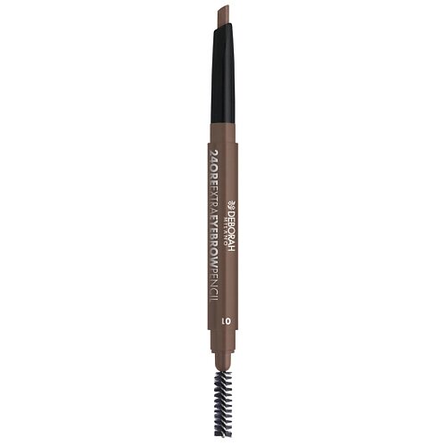 Deborah milano карандаш-стайлер для бровей стойкий 24ORE EXTRA eyebrow pencil