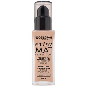 Deborah milano тональная основа матирующая EXTRA MAT perfection mattifying foundation